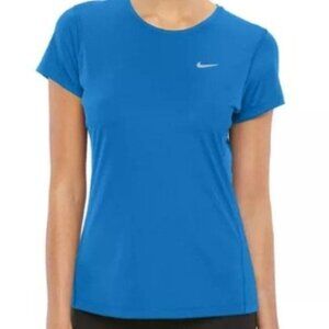 Nike Women's Miler Dri-Fit Crew Neck Running‎ Tee Short Sleeve Stretch Gym Top M